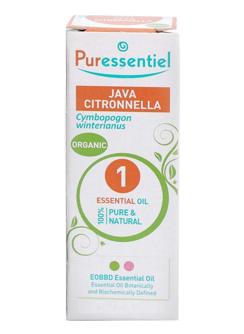 Puressentiel Organic Java Citronella Essential Oil Clear 10 ML